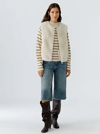 OUÍ | Gilet in Felloptik | 